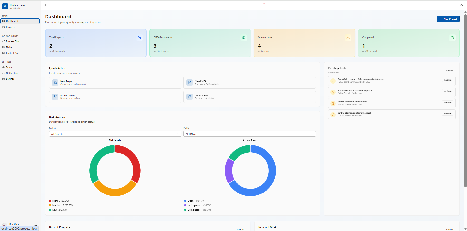 FMEA Control Plan Software